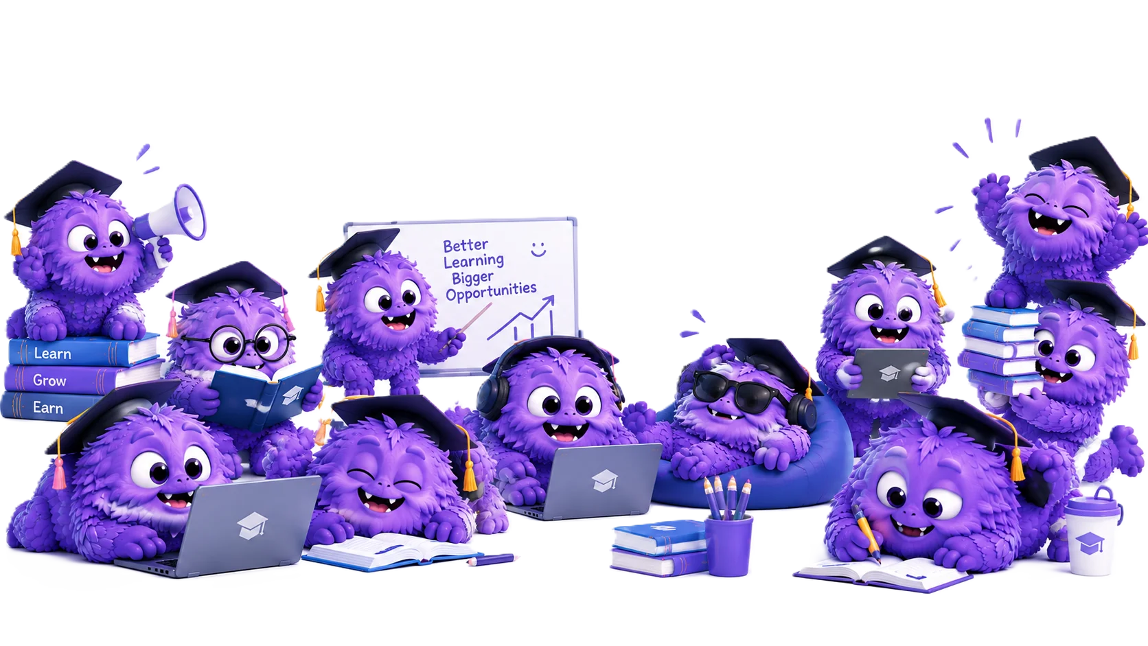 Trust Lesson Register Mascot